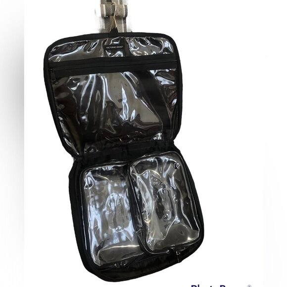 Victoria’s Secret 3 Trio Hanging Travel Bag Toiletry Kit - Picture 4 of 5